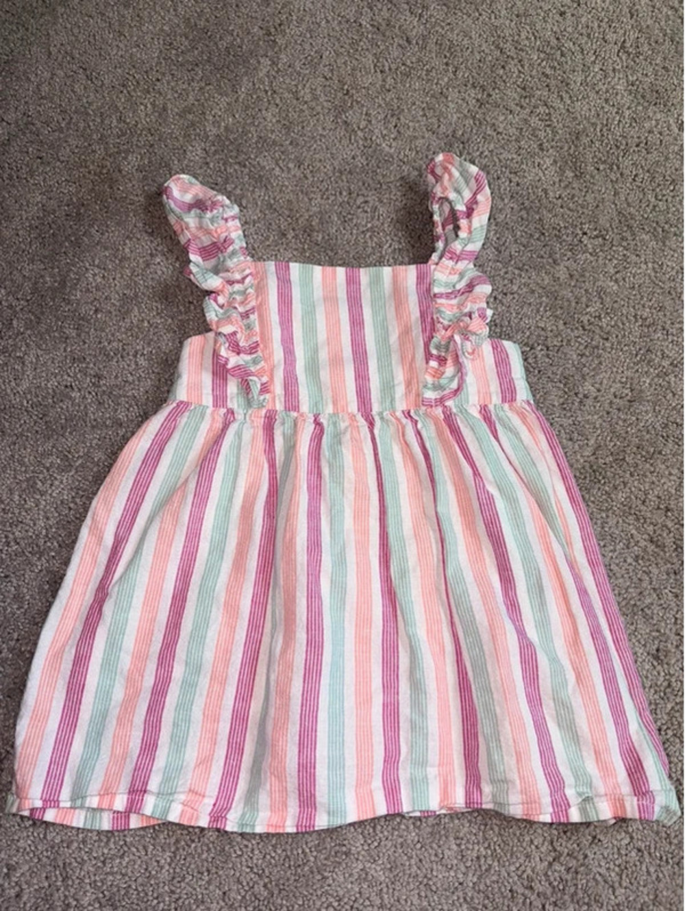 Carter’s Toddler Girl Pink Stripe Sundress | Size 2T